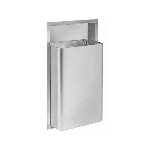 Bradley 344-000000 12-Gallon Waste Receptacle